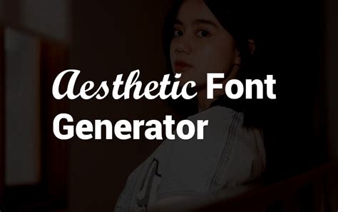 aesthetic font generator keyboard.